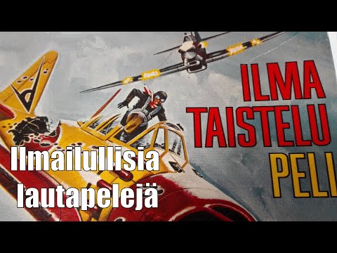 Historiallisia ilmailu-lautapelejä Kansalliskirjastossa