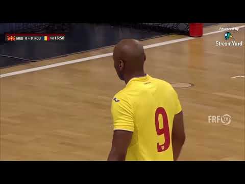 ELIMINATÓRIAS UEFA FUTSAL EURO 2022 - MACEDÔNIA DO NORTE X ROMÊNIA - AO VIVO - 1º TEMPO