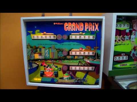 Bringing Williams' Grand Prix Pinball Machine Back To Life!  Schematics, Schematics, Schematics