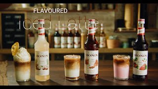 HOW TO MAKE A FLAVOURED ICED LATTE