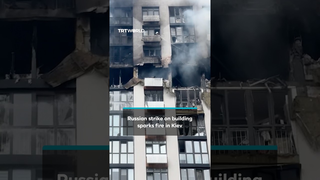 Russian strikes ignite fires across Kyiv; 12 killed in sixth consecutive night of attacks