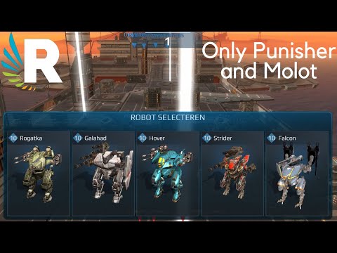 War Robots: New Skirmish Mode - Only Punisher and Molot [1.2 Million Damage - 11 Kills]