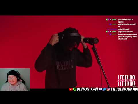 Demon Kam Reacts to Jay Hound - Freestyle | Open Mic @ Studio Of Legends