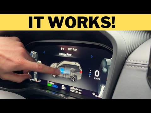 SAVE mode explained and demonstrated | 2023 PHEV Outlander
