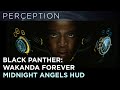Marvel Studios' Black Panther: Wakanda Forever: Midnight Angels HUDs