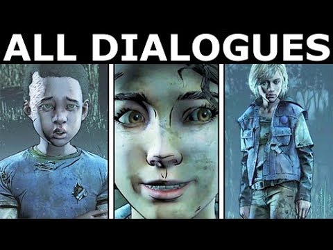 Introducing James & Sneaking Up To The Ship - All Dialogues - The Walking Dead Final Season 4 Ep. 3