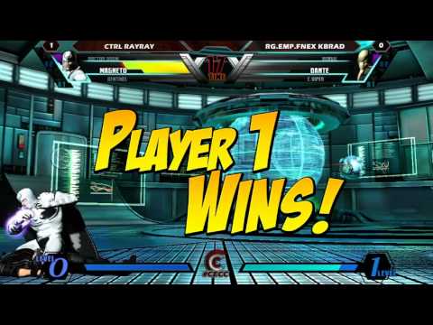 CECC Day 2 - UMVC3 Top 8 - CTRL Ray Ray vs RG.EMP.FNEX.KBrad