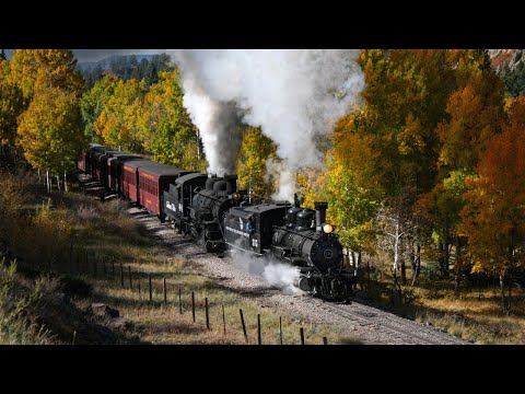 Cumbres & Toltec - Doubleheading Under the Eclipse