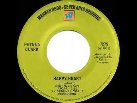 1969 Petula Clark - Happy Heart (mono 45)
