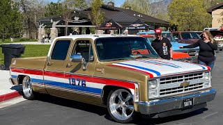 Classic Trucks at C10s In The Park 2025 (4K)