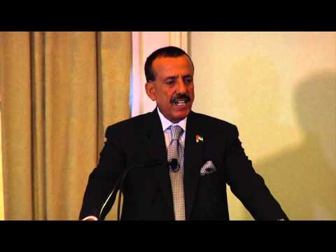 خلف الحبتور يلقي الكلمة الرئيسة في قمة C3 الأمريكية-العربية للأعمال