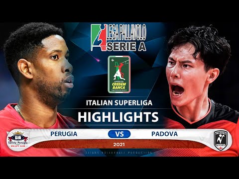 Wilfredo leon vs Ran Takahashi | Highlights | Sir Safety Conad Perugia vs Kioene Padova