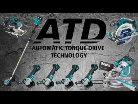 Akumuliatorinė žoliapjovė Makita DUR368AZ, 2x18V, 350mm, bešepetėlinis, be akumuliatorių ir kroviklio video