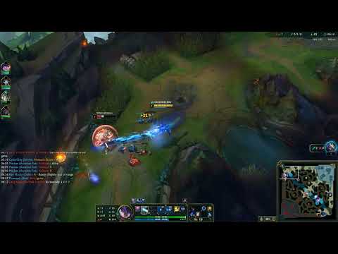 League of Legends | Aurelion Sol Q bug during W Flight