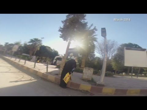Raqqa woman secretly flims her life under ISIS rule.