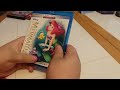 The Little Mermaid Anniversary Edition Blu Ray Unboxing
