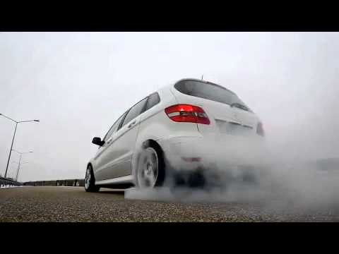 Apprentice-Built Mercedes-Benz B55 Burnout