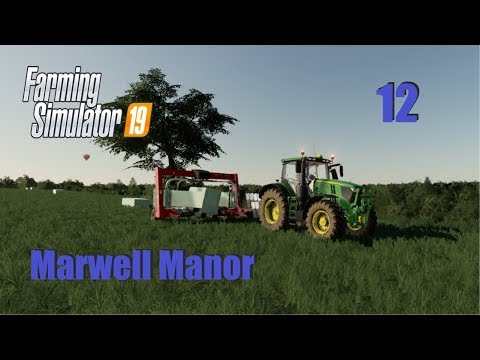 Farming Simulator 19 Timelapse Marwell Manor EP12 with subtitles