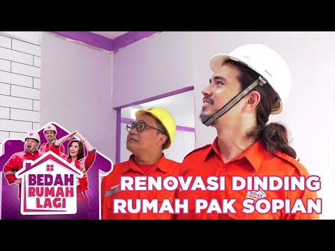 Pengerjaan Dinding Rumah Pak Sopian - Bedah Rumah Lagi
