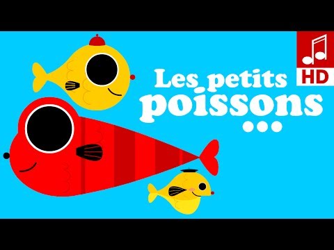 LES PETITS POISSONS 🐠 comptines pour bébé avec paroles