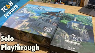 Between Two Castles of Mad King Ludwig + Secrets & Soirees Expansion - Solo live play stream