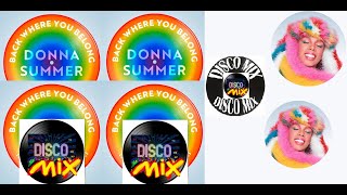 Donna Summer - Back Where You Belong (New Disco Mix Jean Tonique Remix) VP Dj Duck