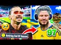 I RETIRED ZLATAN IBRAHIMOVIC and PLAYED his REGEN's ENTIRE Career...
