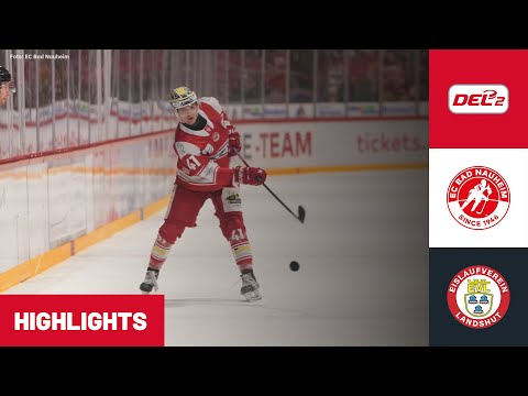 DEL2: EC Bad Nauheim vs. EV Landshut | Highlights