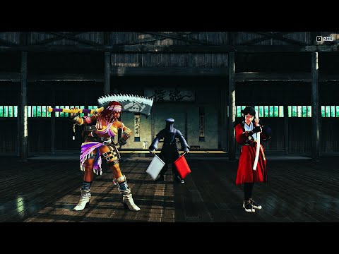 Darli Dagger vs Hibiki Takane ( Hardest Al ) Samurai Shodown