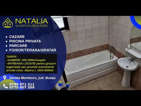 NATALIA Guesthouse&pool - Sarata Monteoru / BZ