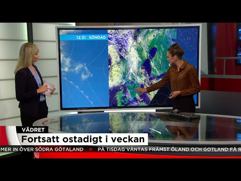 Så blir vädret i veckan - Nyheterna (TV4)