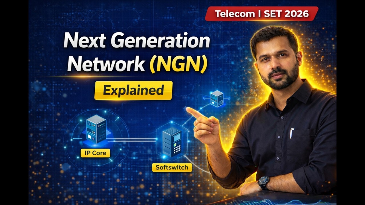 Next Generation Network (NGN) Explained | Telecom Networks | SET 2026 #Aayupathshala #government