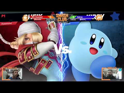Smash Club #51 - Dyasmond (Greninja, Sheik) vs Kalarse (Kirby) - Winners Round 2