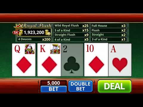 Video Poker Play Poker Offline video