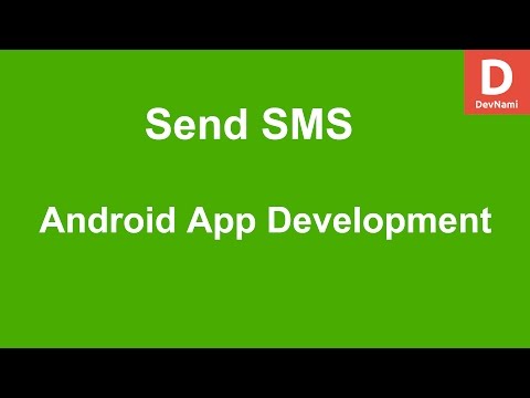 Android Send SMS Message Example