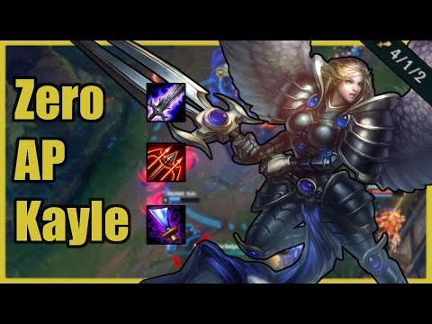 Ranked Kayle with Zero AP (AD/On Hit Only)