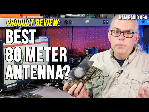 The BEST 80 meter End Fed Antenna? Chameleon LEFS 8010 EFHW