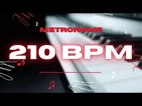 210 BPM - 1 Hour Metronome