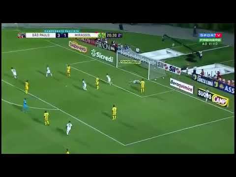 Gol de Hudson São Paulo 4x1 Mirassol