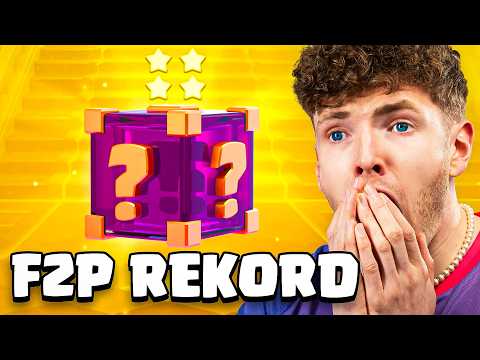 😱🤯IMPOSIBLE LUCK in the F2P + PASS PROJECT... | Clash Royale German