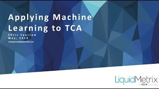 Applying Machine Learning to TCA