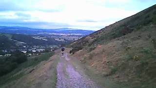 preview picture of video 'Mountain Biking Long Mynd - east side descent to Little Stretton'