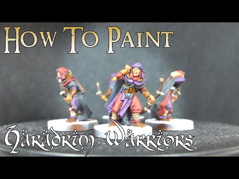 How To Paint: Haradrim Warriors - Middle-earth Strategy Battle Game