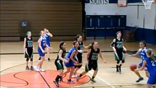 preview picture of video 'SCF vs Siren School BasketBall Girls 8th Grade'
