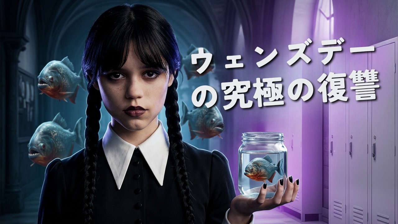 ウェンズデーの秘密の恋：ダーク・コメディ・パロディ | 消えた教師の謎を追え