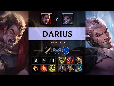 Darius Mid vs Sylas: Unstoppable - EUW Diamond Patch 25.S1.2