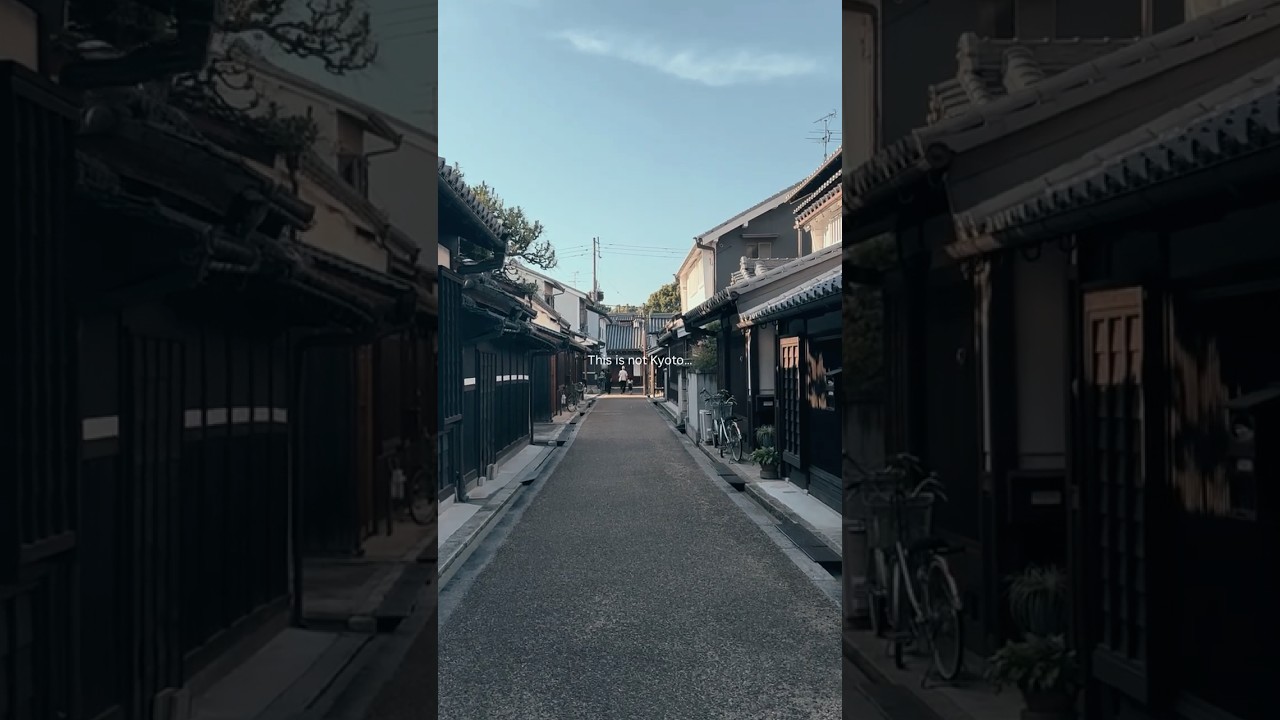 This is not Kyoto but you can see the traditional Japanese houses in Nara, Japan #japantravel