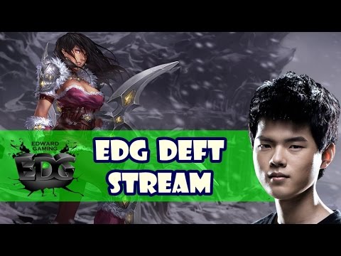 [ July 24, 2016 ] EDG Deft | Sivir vs Jhin  | Kr challenger | s6 live stream