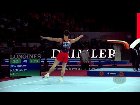 NAGORNYY Nikita (RUS) - 2019 Artistic Worlds, Stuttgart (GER) - Qualifications Floor Exercise