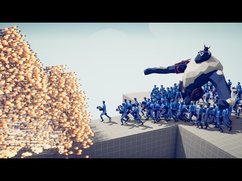 100x BOXERS & ICE GIANT vs EVERY GOD - Totally Accurate Battle Simulator TABS